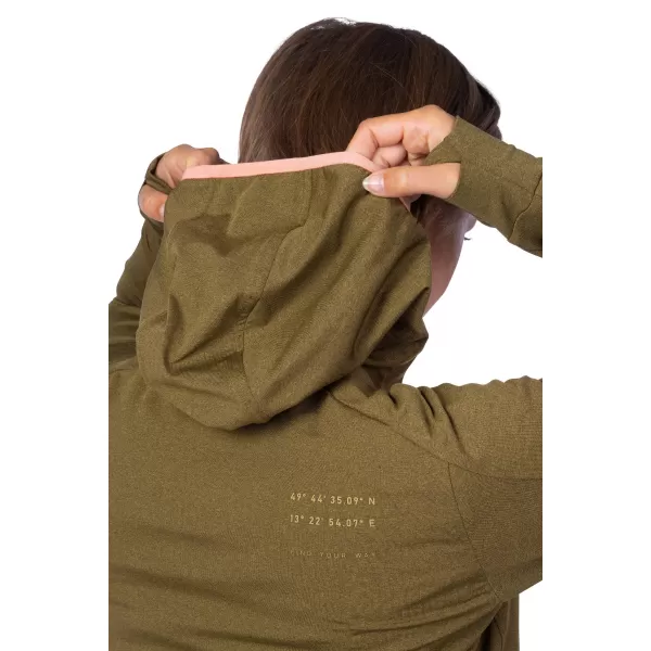  Damen Sweatshirt HANNAH NYMA HOODY BUCHE 