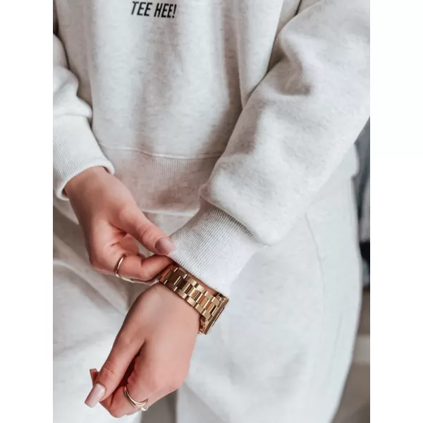  Damen Sweatshirt DSTREET GOOSHY BY1425 HELLGRAU 
