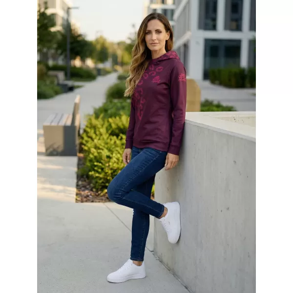  Funktionaler Sweatshirt -Prämie von Frauen ALTISPORT VOJ/ALW047MI01 WEINRÖTET 