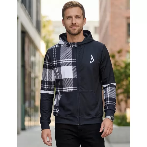  Funktionales Sweatshirt von Männern auf Reißverschlussprämie ALTISPORT VOJ/ALM098MI02 HEMD 