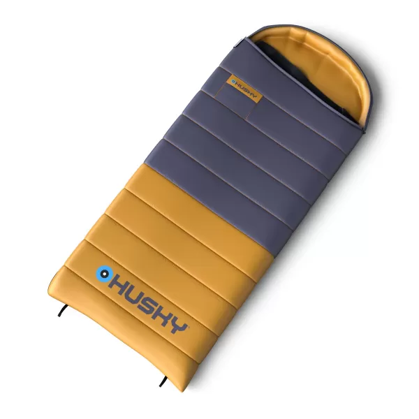  Decke HUSKY DRAFY -20°C BLAU/ORANGE 