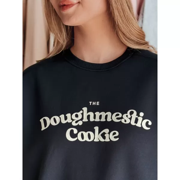  Damen Sweatshirt DSTREET COOKIES BY1447 DUNKELBLAU 