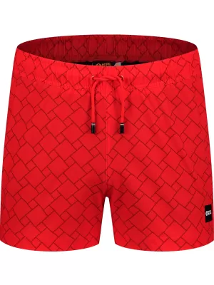 Badeshorts NORDBLANC NBSPM8019 ROT