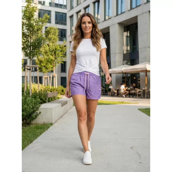  Damenshorts ALTISPORT ELISAN VIOLETT 