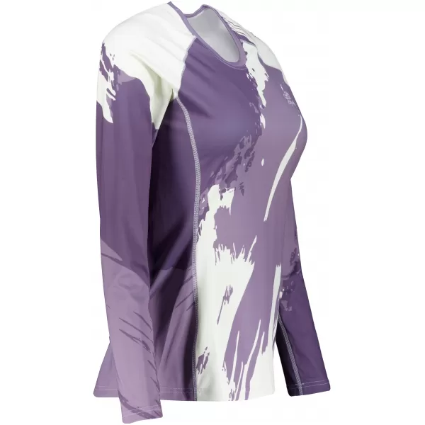  Frauen funktionales t -Shirt mit langen Ärmeln Premium ALTISPORT VOJ/ALW081TR03 LILA 