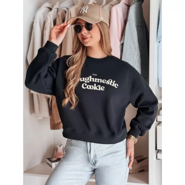  Damen Sweatshirt DSTREET COOKIES BY1447 DUNKELBLAU 