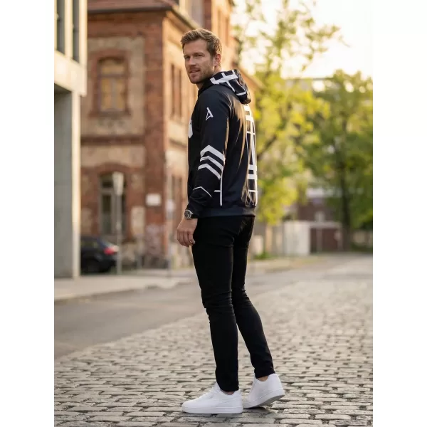  Funktionales Sweatshirt von Männern auf Reißverschlussprämie ALTISPORT VOJ/ALM098MI02 SHIBA 