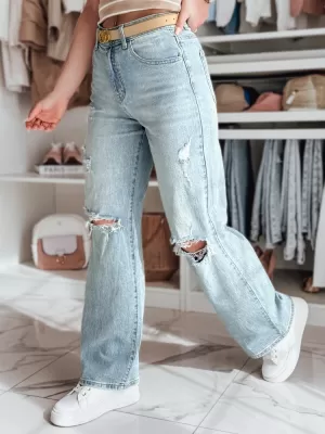 Damenhosen DSTREET STYLLEG UY2491 BLAU