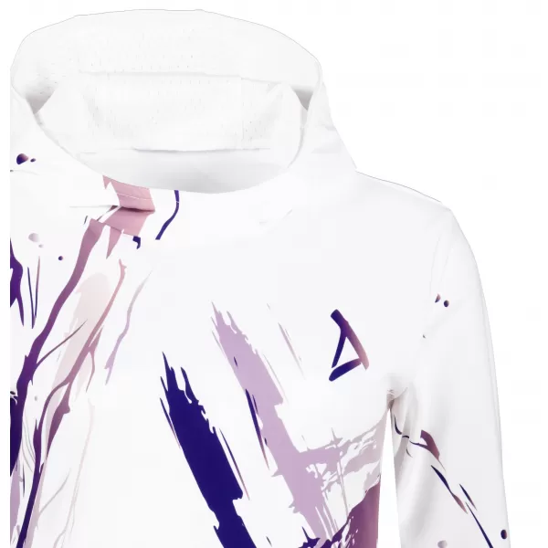  Funktionaler Sweatshirt -Prämie von Frauen ALTISPORT VOJ/ALW074MI01 WEIßVIOLETT 