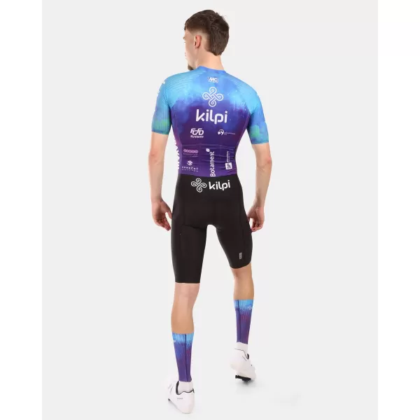  Ein Fahrrad -Overall mit kurzen Ärmeln KILPI AURORA-M YM0367KI BLAU 