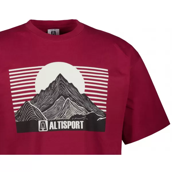  Hemd ALTISPORT ALM188812 GRANAT 