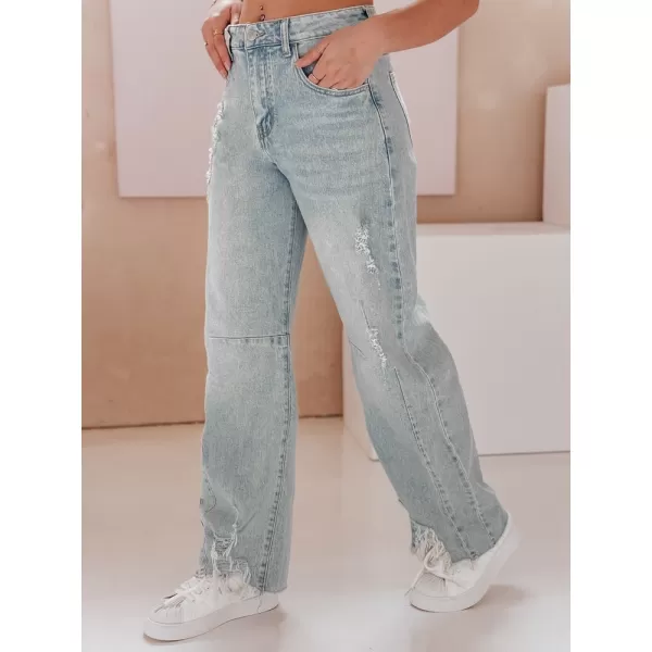  Damenhosen DSTREET BAGETSON UY2431 HELLGRAU 