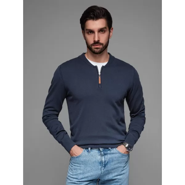  Herrenpullover OMBRE OM-SWZS-0124 MARINEBLAU 