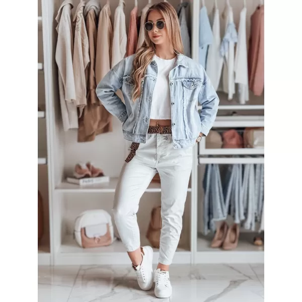  Damenhosen DSTREET MADELINA UY2625 HELLGRAU 