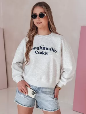 Damen Sweatshirt DSTREET COOKIES BY1444 HELLGRAU