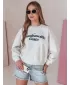 Damen Sweatshirt DSTREET COOKIES BY1444 HELLGRAU