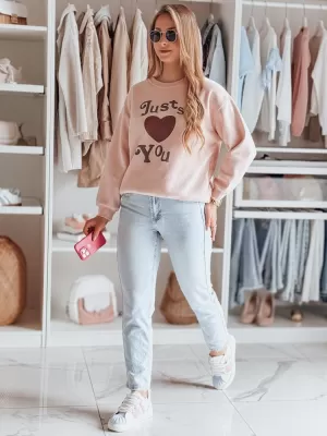 Damen Sweatshirt DSTREET FEELME BY1473 ROSA