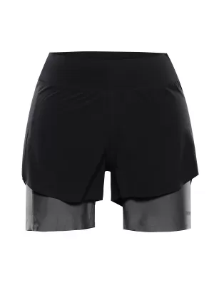 Damenshorts ALPINE PRO GAJERA SCHWARZ