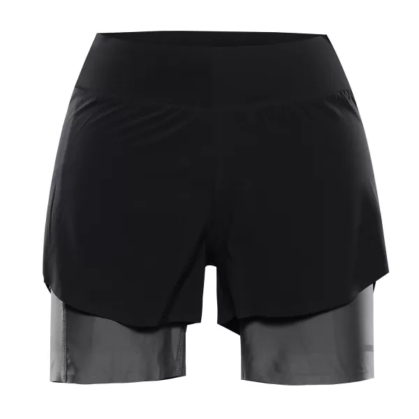  Damenshorts ALPINE PRO GAJERA SCHWARZ 