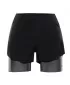 Damenshorts ALPINE PRO GAJERA SCHWARZ