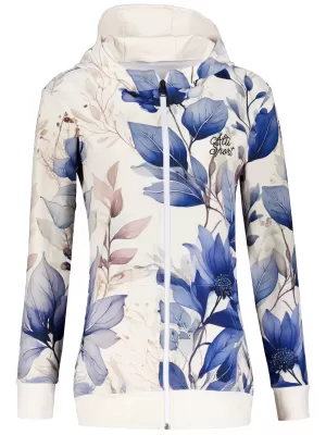 Funktionales Sweatshirt von Frauen auf Reißverschlussprämie ALTISPORT VOJ/ALW102MI02 BEIGE