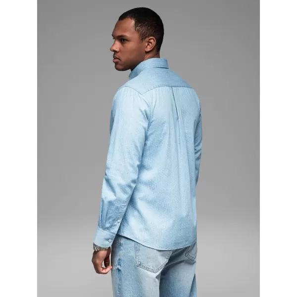  Hemd OMBRE OM-SHDS-0179 HELLBLAU 