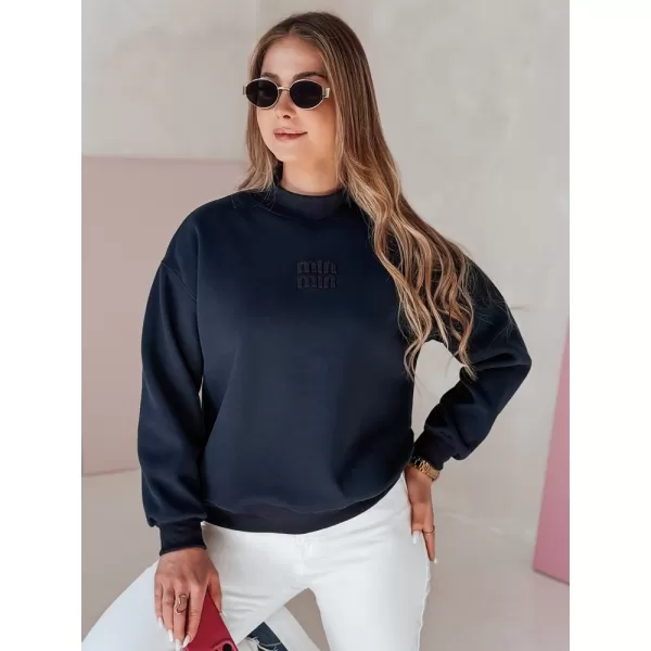  Damen Sweatshirt DSTREET LOVASON BY1416 DUNKELBLAU 