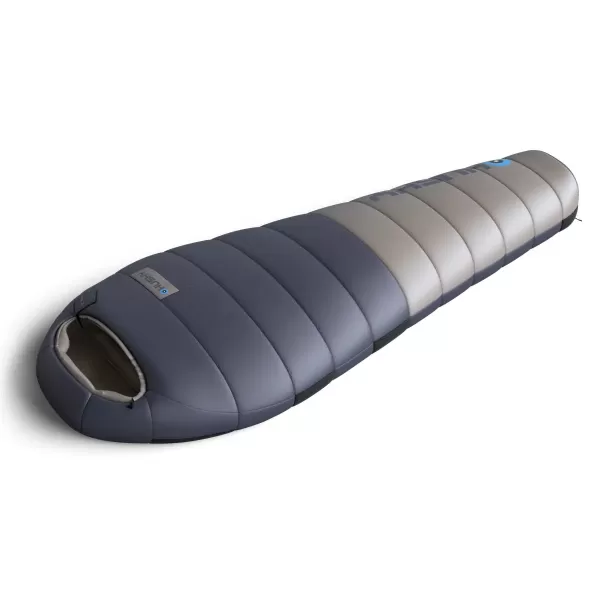  Federschlafsack HUSKY DOPY -25°C BLAU/GRAU 