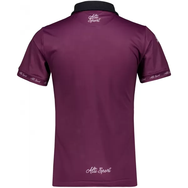  Frauenfunktional T -Shirt mit Premiumkragen ALTISPORT VOJ/ALW000TR05 LILA 