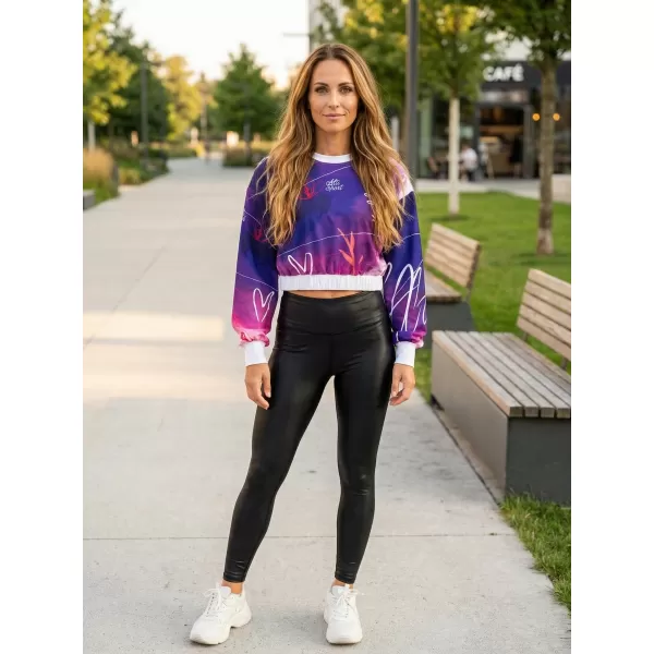  Funktionelle Sweatshirt -Premium von Frauen von Frauen ALTISPORT VOJ/ALW083MI08 LILA 