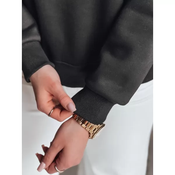  Damen Sweatshirt DSTREET GOOSHY BY1429 SCHWARZ 