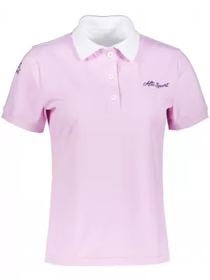Frauenfunktional T -Shirt mit Premiumkragen ALTISPORT VOJ/ALW075TR05 LEICHTROSA