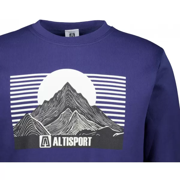  Herren -Sweatshirt ALTISPORT ALM188406 MITTERNACHT 