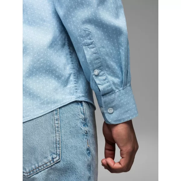  Hemd OMBRE OM-SHDS-0179 HELLBLAU 