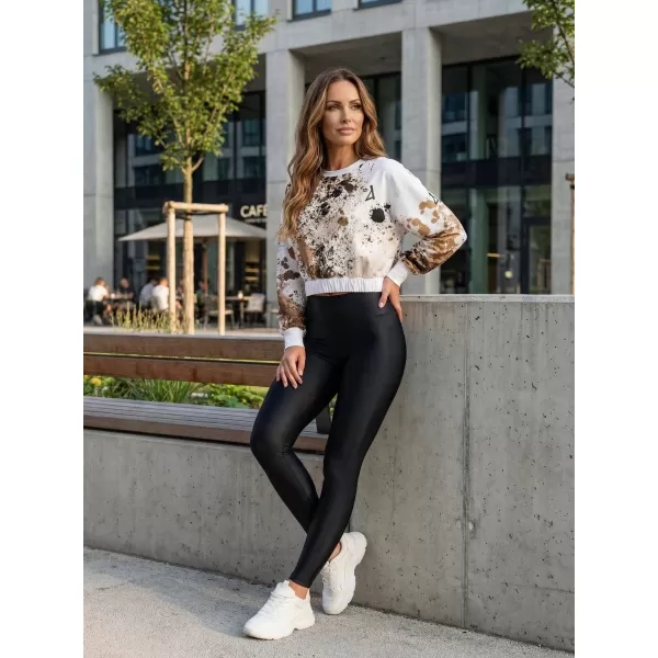  Funktionelle Sweatshirt -Premium von Frauen von Frauen ALTISPORT VOJ/ALW055MI08 WEIß -BROWN 