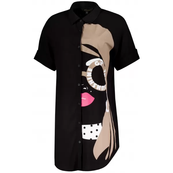  Hemd KIXMI ULU SCHWARZ 