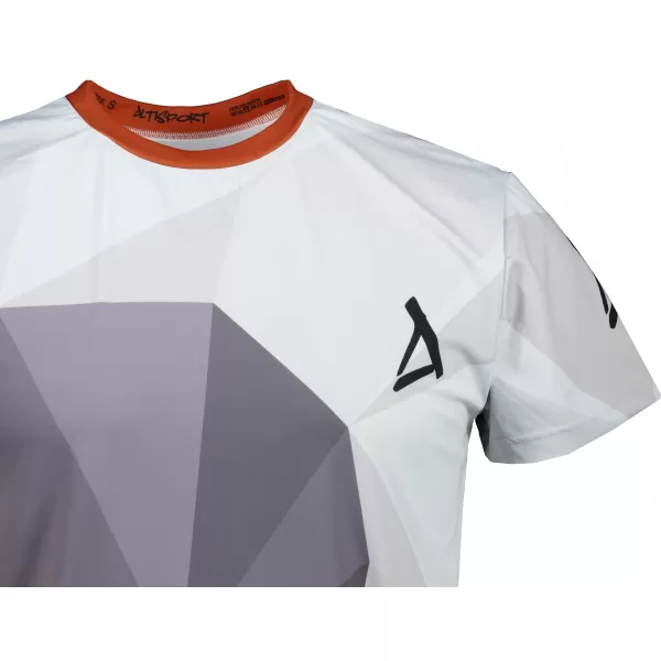  Männer funktionaler T -Shirt Premium Plus ALTISPORT VOJ/ALM007TR02 ORANGE/GRAU 
