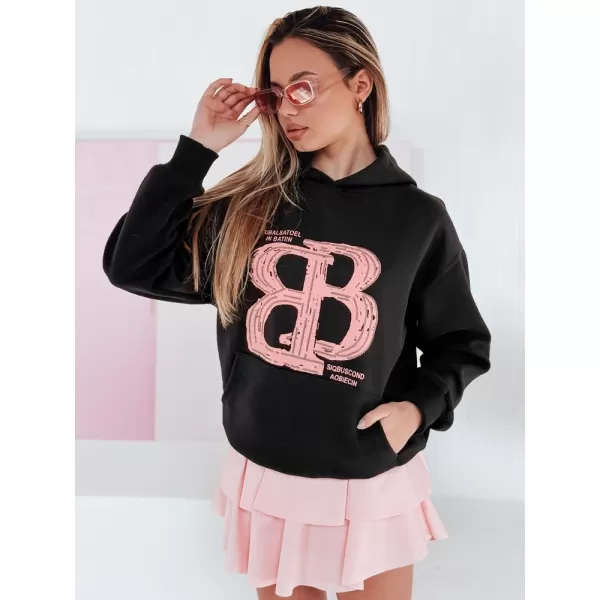  Damen Sweatshirt DSTREET KLITESSO BY1413 SCHWARZ 