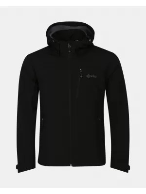Herren -Softshelljacke KILPI ONTAVIO-M YM0111KI SCHWARZ