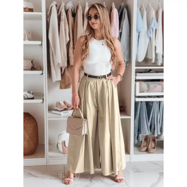  Damenhosen DSTREET FLOWES UY2592 BEIGE 