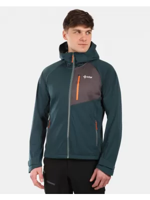 Herren -Softshelljacke KILPI BELTRA-M YMX110KI DUNKELGRÜN