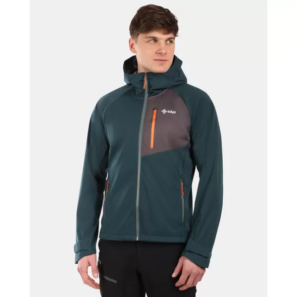  Herren -Softshelljacke KILPI BELTRA-M YMX110KI DUNKELGRÜN 