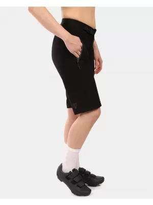Damenfahrradshorts KILPI HIXON-W YL0417KI SCHWARZ