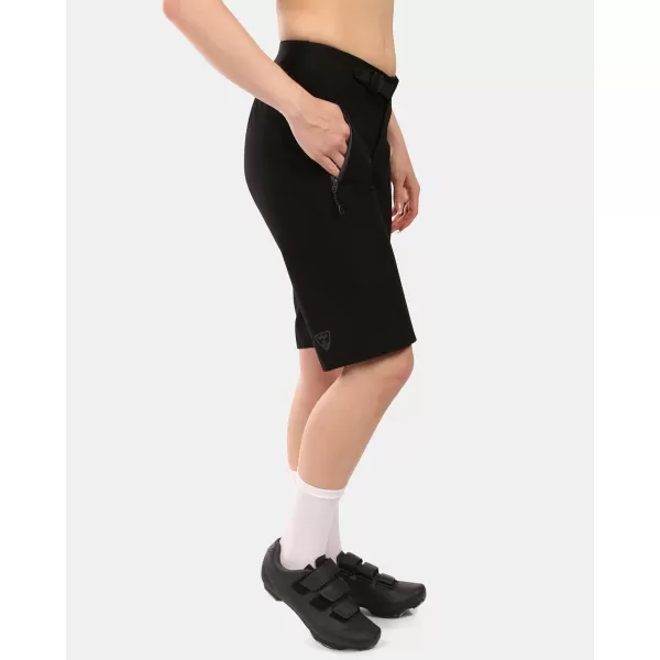  Damenfahrradshorts KILPI HIXON-W YL0417KI SCHWARZ 