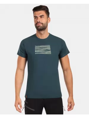 Herren -funktionales Hemd KILPI DIXIE-M YM0304KI DUNKELGRÜN