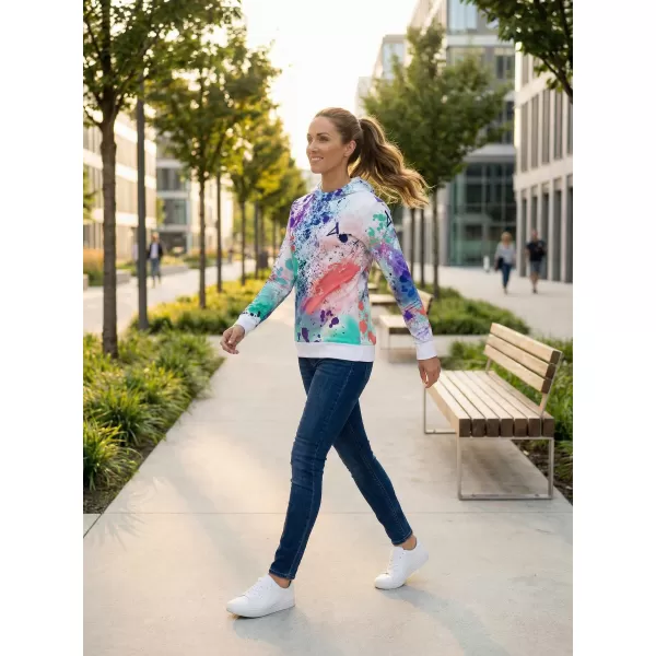  Funktionaler Sweatshirt -Prämie von Frauen ALTISPORT VOJ/ALW055MI01 LILAGRÜN 