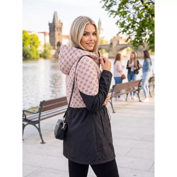  Damenjacke KIXMI UNNI LEICHT BEIGE/SCHWARZ 
