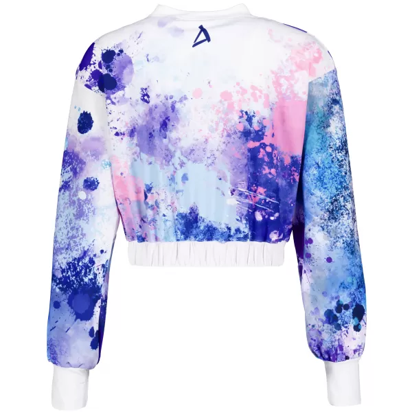  Funktionelle Sweatshirt -Premium von Frauen von Frauen ALTISPORT VOJ/ALW055MI08 LILA/BLAU 
