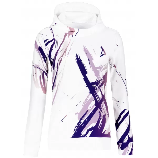  Funktionaler Sweatshirt -Prämie von Frauen ALTISPORT VOJ/ALW074MI01 WEIßVIOLETT 