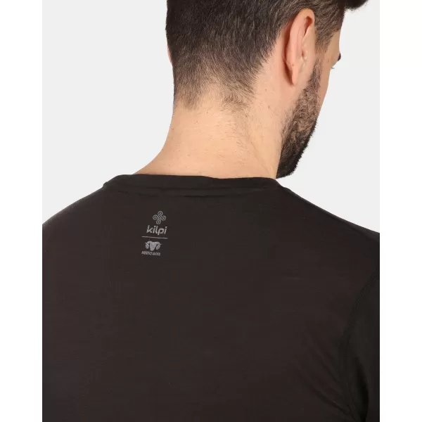  Herren t -Shirt aus Merinowolle KILPI SLOPER-M YM0311KI SCHWARZ 